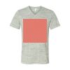 White Marble Unisex Jersey Short-Sleeve V-Neck T-Shirt Thumbnail