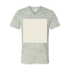 White Marble Unisex Jersey Short-Sleeve V-Neck T-Shirt Thumbnail
