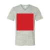White Marble Unisex Jersey Short-Sleeve V-Neck T-Shirt Thumbnail
