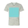White Marble Unisex Jersey Short-Sleeve V-Neck T-Shirt Thumbnail