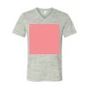 White Marble Unisex Jersey Short-Sleeve V-Neck T-Shirt Thumbnail
