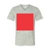 White Marble Unisex Jersey Short-Sleeve V-Neck T-Shirt Thumbnail
