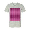 White Marble Unisex Jersey Short-Sleeve V-Neck T-Shirt Thumbnail