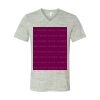 White Marble Unisex Jersey Short-Sleeve V-Neck T-Shirt Thumbnail