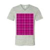 White Marble Unisex Jersey Short-Sleeve V-Neck T-Shirt Thumbnail