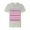 White Marble Unisex Jersey Short-Sleeve V-Neck T-Shirt Thumbnail