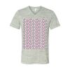 White Marble Unisex Jersey Short-Sleeve V-Neck T-Shirt Thumbnail