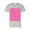 White Marble Unisex Jersey Short-Sleeve V-Neck T-Shirt Thumbnail