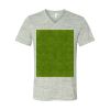 White Marble Unisex Jersey Short-Sleeve V-Neck T-Shirt Thumbnail