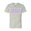 White Marble Unisex Jersey Short-Sleeve V-Neck T-Shirt Thumbnail