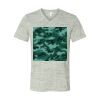 White Marble Unisex Jersey Short-Sleeve V-Neck T-Shirt Thumbnail