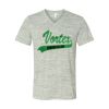 White Marble Unisex Jersey Short-Sleeve V-Neck T-Shirt Thumbnail