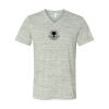 White Marble Unisex Jersey Short-Sleeve V-Neck T-Shirt Thumbnail