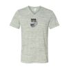 White Marble Unisex Jersey Short-Sleeve V-Neck T-Shirt Thumbnail