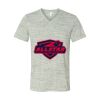 White Marble Unisex Jersey Short-Sleeve V-Neck T-Shirt Thumbnail