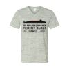 White Marble Unisex Jersey Short-Sleeve V-Neck T-Shirt Thumbnail