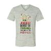 White Marble Unisex Jersey Short-Sleeve V-Neck T-Shirt Thumbnail