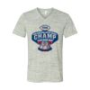 White Marble Unisex Jersey Short-Sleeve V-Neck T-Shirt Thumbnail