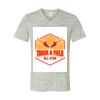 White Marble Unisex Jersey Short-Sleeve V-Neck T-Shirt Thumbnail