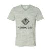 White Marble Unisex Jersey Short-Sleeve V-Neck T-Shirt Thumbnail