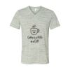 White Marble Unisex Jersey Short-Sleeve V-Neck T-Shirt Thumbnail