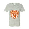 White Marble Unisex Jersey Short-Sleeve V-Neck T-Shirt Thumbnail