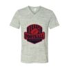 White Marble Unisex Jersey Short-Sleeve V-Neck T-Shirt Thumbnail