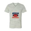 White Marble Unisex Jersey Short-Sleeve V-Neck T-Shirt Thumbnail