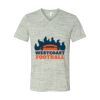White Marble Unisex Jersey Short-Sleeve V-Neck T-Shirt Thumbnail
