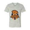 White Marble Unisex Jersey Short-Sleeve V-Neck T-Shirt Thumbnail