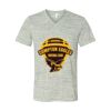 White Marble Unisex Jersey Short-Sleeve V-Neck T-Shirt Thumbnail