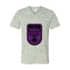 White Marble Unisex Jersey Short-Sleeve V-Neck T-Shirt Thumbnail