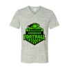 White Marble Unisex Jersey Short-Sleeve V-Neck T-Shirt Thumbnail