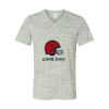 White Marble Unisex Jersey Short-Sleeve V-Neck T-Shirt Thumbnail