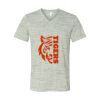 White Marble Unisex Jersey Short-Sleeve V-Neck T-Shirt Thumbnail