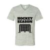 White Marble Unisex Jersey Short-Sleeve V-Neck T-Shirt Thumbnail