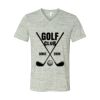 White Marble Unisex Jersey Short-Sleeve V-Neck T-Shirt Thumbnail