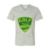 White Marble Unisex Jersey Short-Sleeve V-Neck T-Shirt Thumbnail