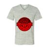 White Marble Unisex Jersey Short-Sleeve V-Neck T-Shirt Thumbnail