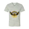 White Marble Unisex Jersey Short-Sleeve V-Neck T-Shirt Thumbnail