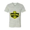 White Marble Unisex Jersey Short-Sleeve V-Neck T-Shirt Thumbnail