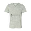 White Marble Unisex Jersey Short-Sleeve V-Neck T-Shirt Thumbnail