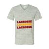 White Marble Unisex Jersey Short-Sleeve V-Neck T-Shirt Thumbnail