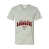 White Marble Unisex Jersey Short-Sleeve V-Neck T-Shirt Thumbnail