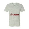 White Marble Unisex Jersey Short-Sleeve V-Neck T-Shirt Thumbnail