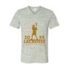 White Marble Unisex Jersey Short-Sleeve V-Neck T-Shirt Thumbnail