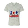White Marble Unisex Jersey Short-Sleeve V-Neck T-Shirt Thumbnail