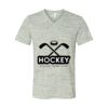 White Marble Unisex Jersey Short-Sleeve V-Neck T-Shirt Thumbnail