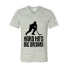 White Marble Unisex Jersey Short-Sleeve V-Neck T-Shirt Thumbnail