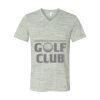 White Marble Unisex Jersey Short-Sleeve V-Neck T-Shirt Thumbnail